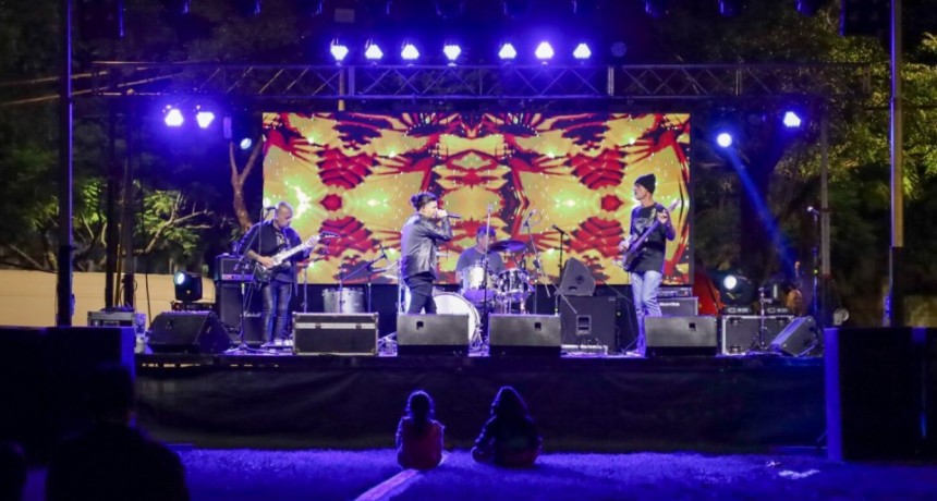 El rock de Pergamino brilló en el Parque Belgrano