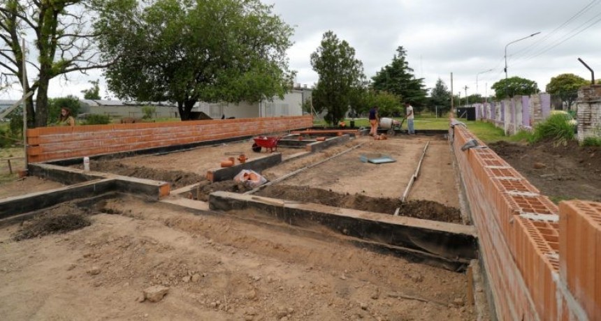 Comenzó la obra del Vacunatorio Municipal