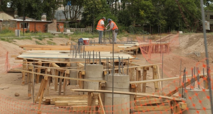 Nuevos avances en la obra del Parque Belgrano