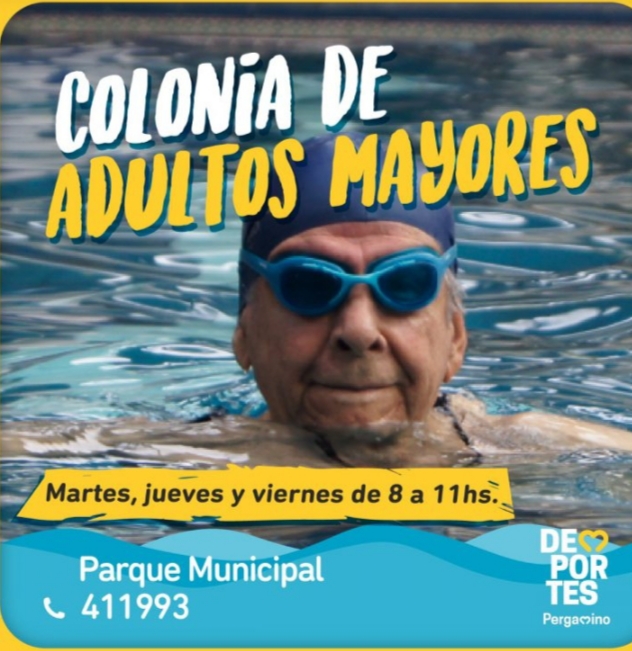 Deportes presenta la Colonia de Adultos Mayores