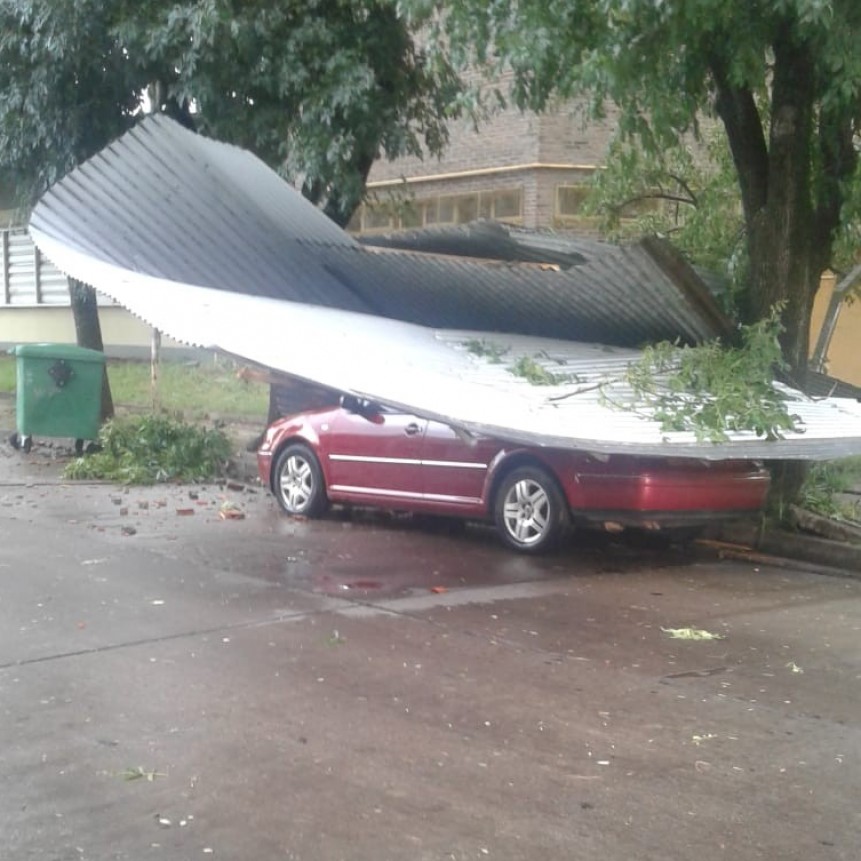 ​La tormenta trajo muchas complicaciones en nuestra ciudad