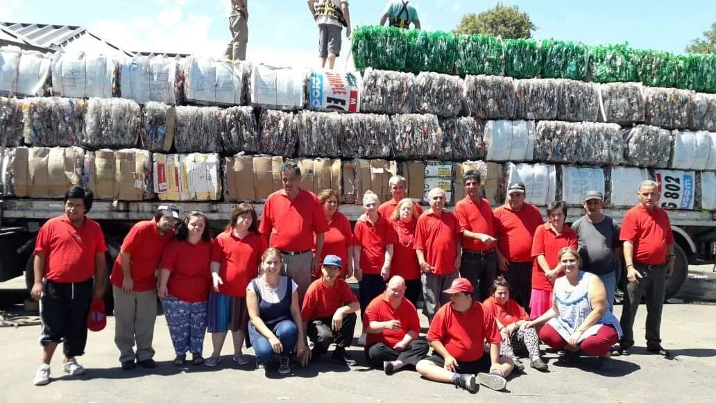 El Taller Protegido recicló más de 150 mil kilos de plástico en 5 años