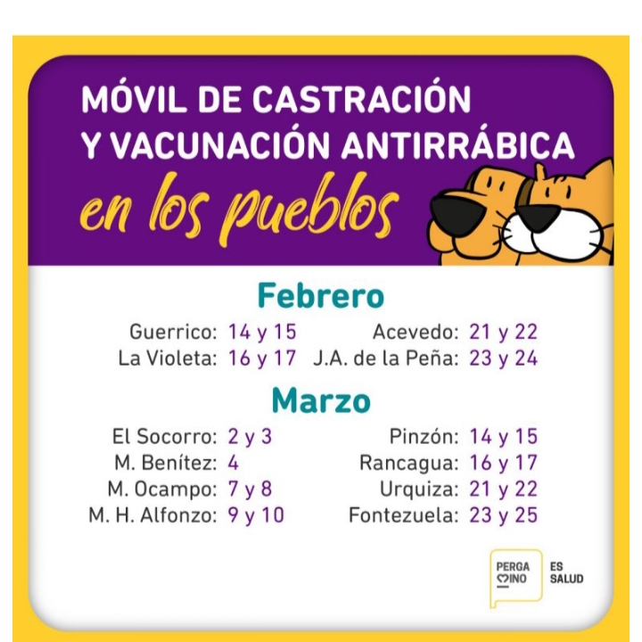 Veterinaria recorrerá los pueblos  