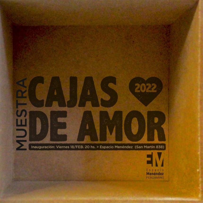 Cajas de amor, la nueva muestra de Espacio Menéndez