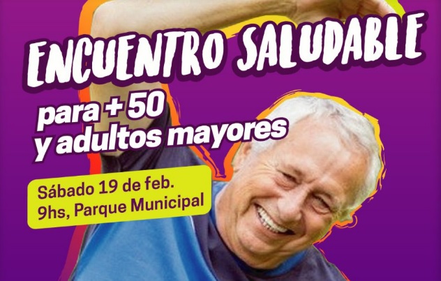 Mayores de 50 años y Adultos Mayores: Encuentro Saludable en el Parque Municipal