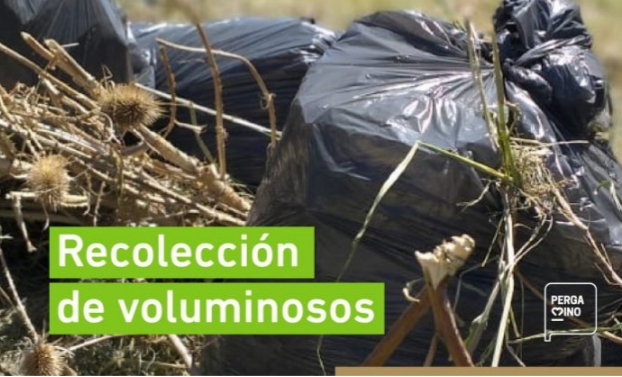 Recolección de residuos voluminosos para el mes de marzo