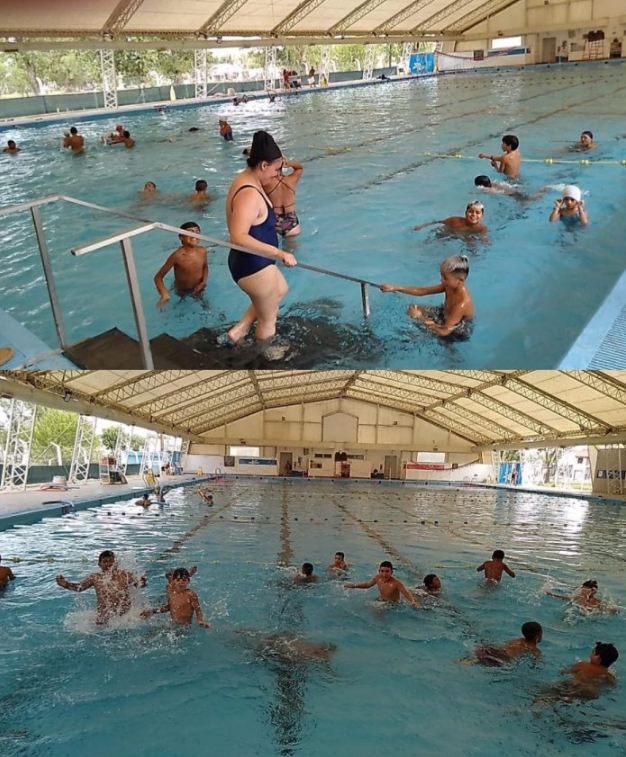Los chicos del CIM hicieron su campamento de verano