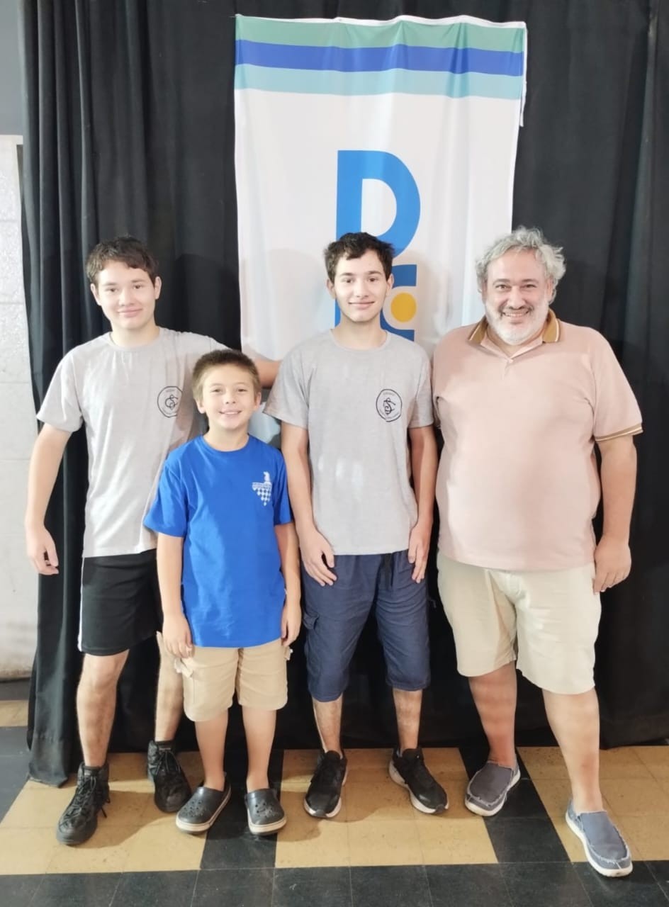 Destacada participación pergaminense en el V Pérez Chess Open