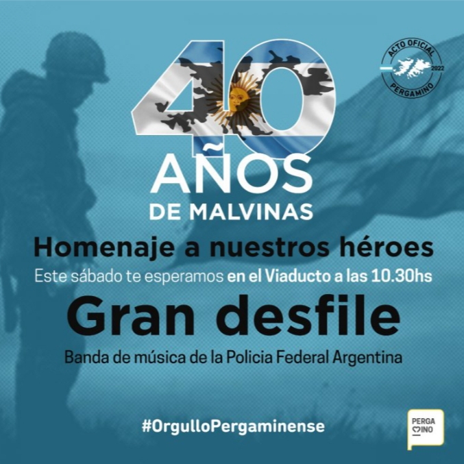 Con un gran evento, este sábado homenajeamos a nuestros héroes de Malvinas
