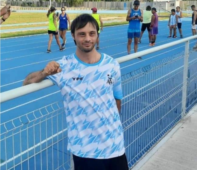 El deportista Franco Santinelli representará a la Selección Argentina en un evento internacional