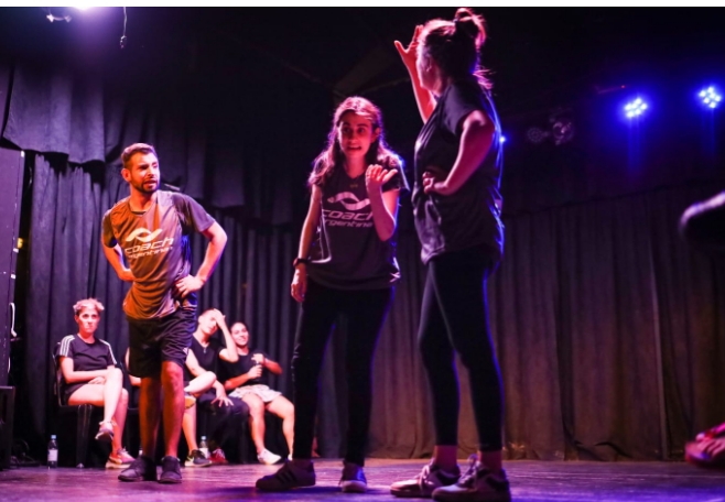 A sala llena: exitosa primera fecha de la Liga de Impro