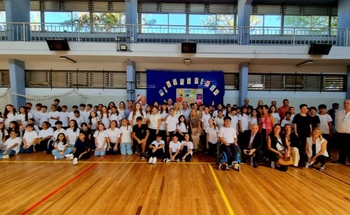 El Intendente participó del acto de inicio del ciclo lectivo 2025