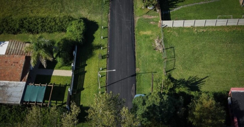 Obra para el barrio Aeroclub: se complet&oacute; la pavimentaci&oacute;n de El Ruise&ntilde;or