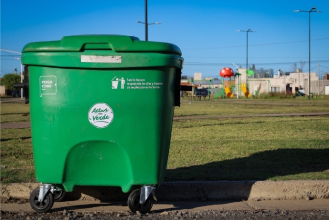 Contenerización en el Barrio Procrear