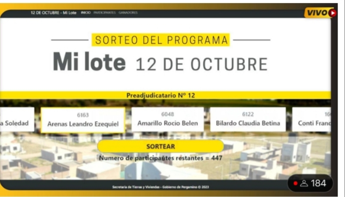 121 familias de Pergamino accederán a lotes en el Barrio 12 de octubre