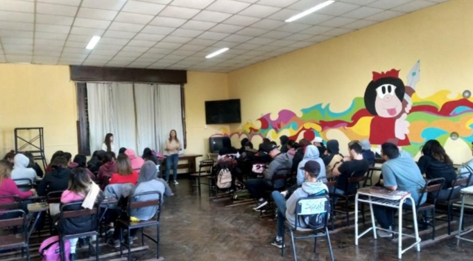 Inició el cuarto año del Programa Hablemos en los colegios secundarios del Partido de Pergamino