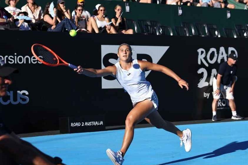 Julia Riera llev&oacute; a Argentina a los Playoffs en la BJK Cup