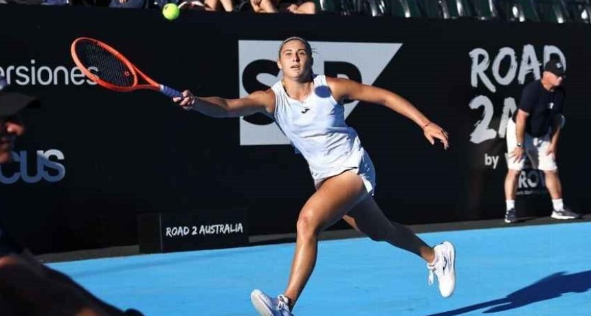 Julia Riera llev&oacute; a Argentina a los Playoffs en la BJK Cup