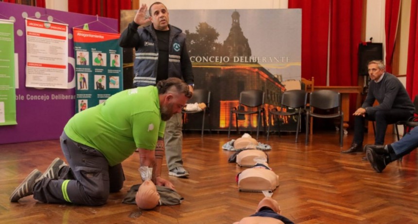 “Trabajamos para tener una ciudad cardioprotegida”