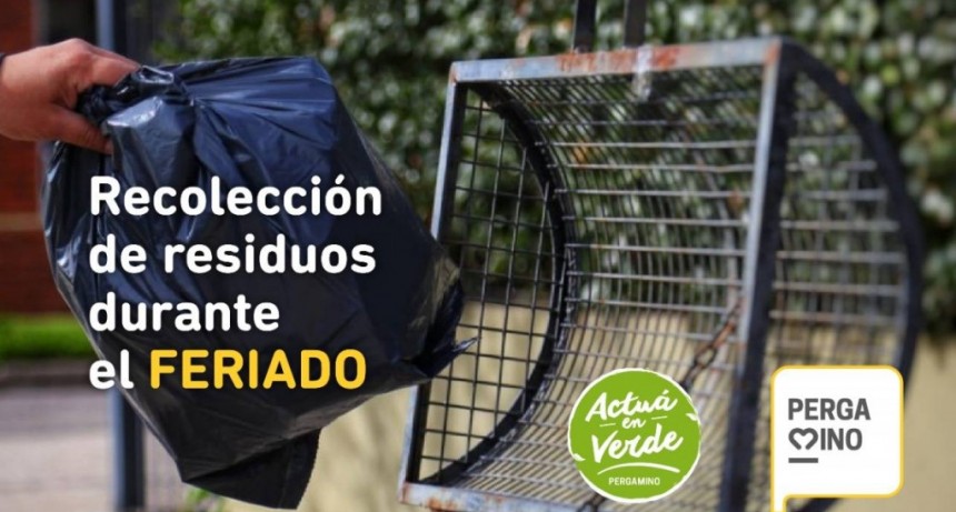 Por el Censo: Mañana no habrá recolección de residuos