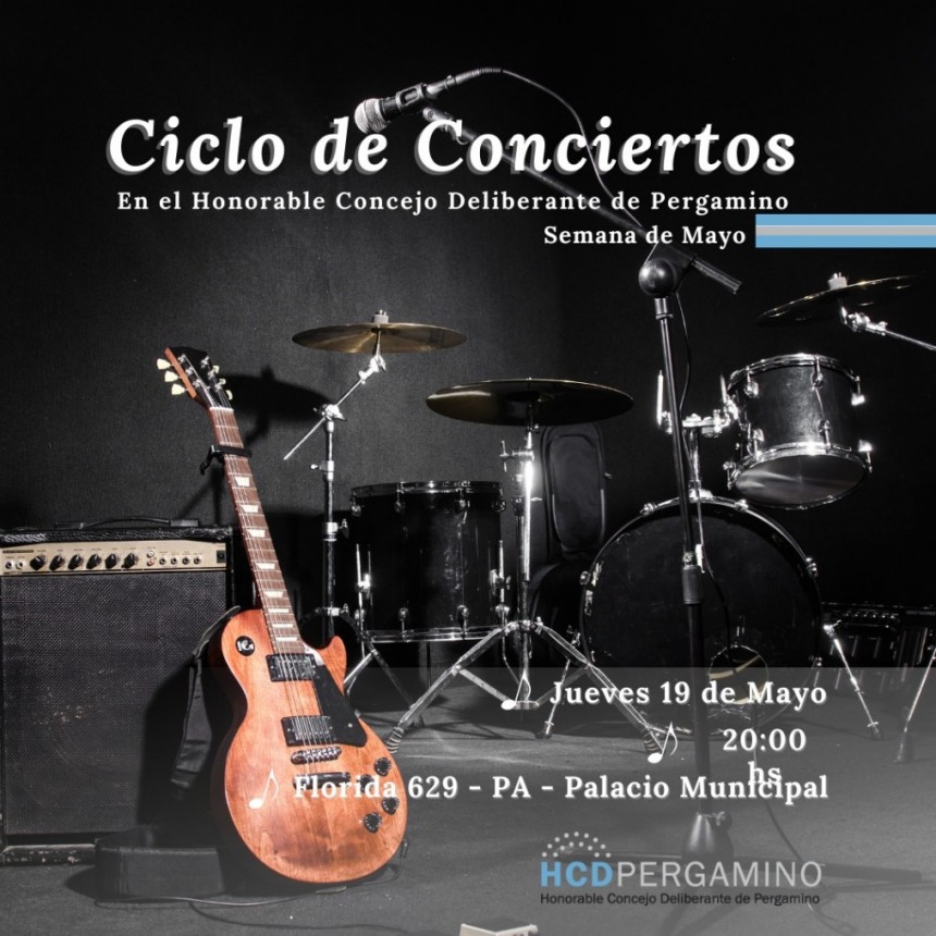 Nuevo concierto en el Concejo Deliberante