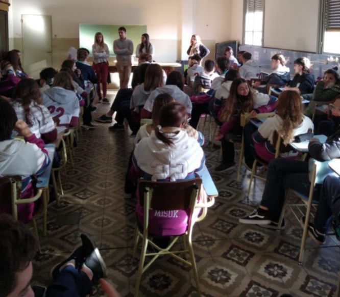 El Programa “Hablemos” llegó al Colegio Nuestra Señora del Huerto