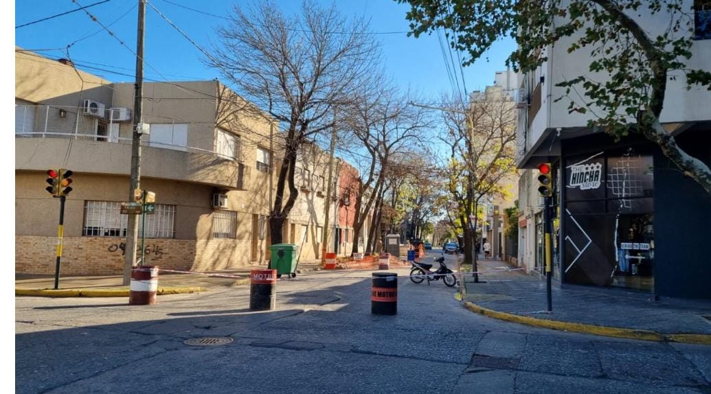 Por obra de bacheo estará cortado el tránsito en calle San Martín