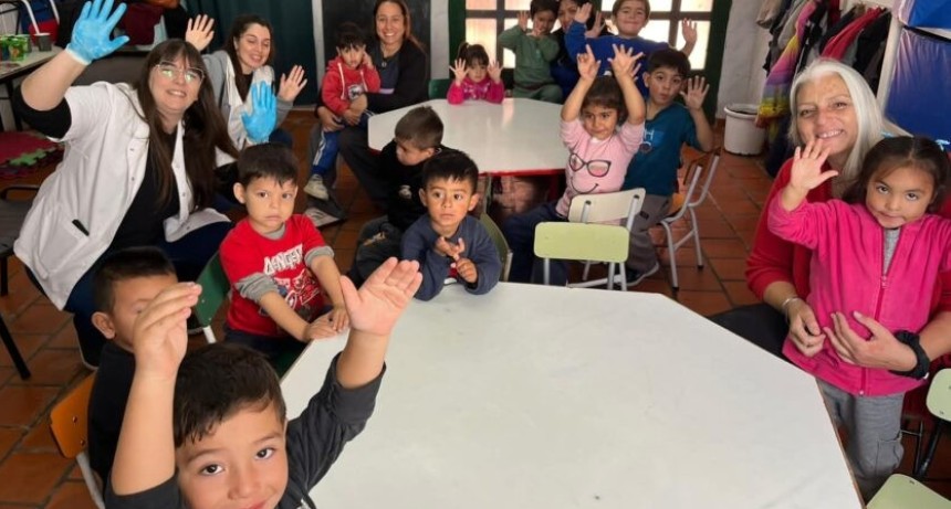 Los chicos de los CDC se capacitaron en prevenci&oacute;n de enfermedades transmitidas por alimentos