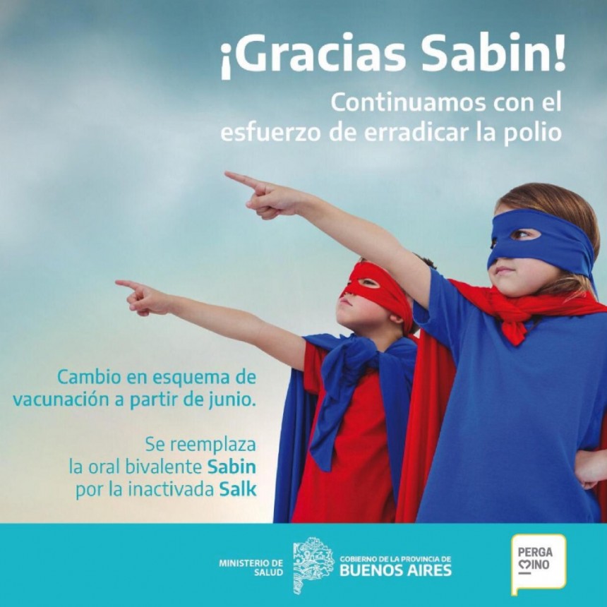 Nuevo esquema de vacunación contra la poliomielitis