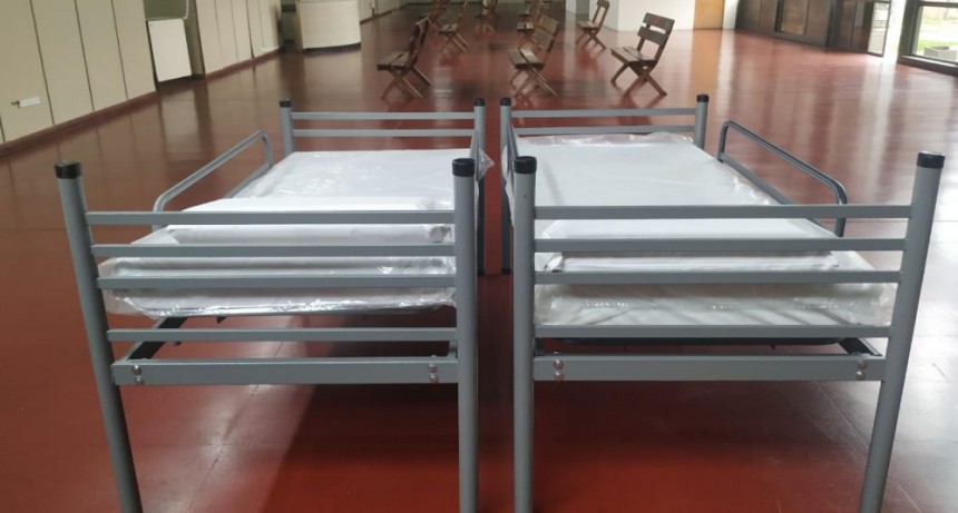 Nuevo ingreso de camas e insumos para el Hospital 