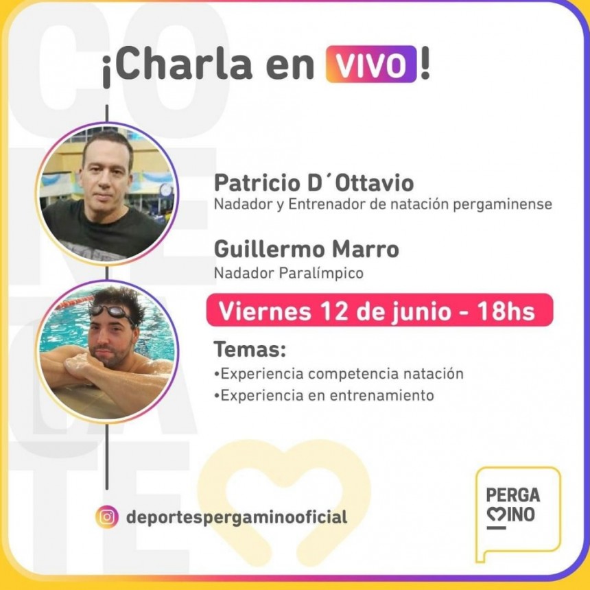 Charla virtual de Guillermo Marro y Patricio D´Ottavio