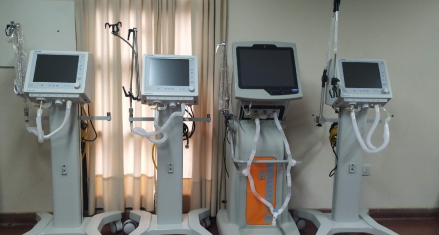 Con una nueva entrega, el Hospital San José llegó a los 31 respiradores