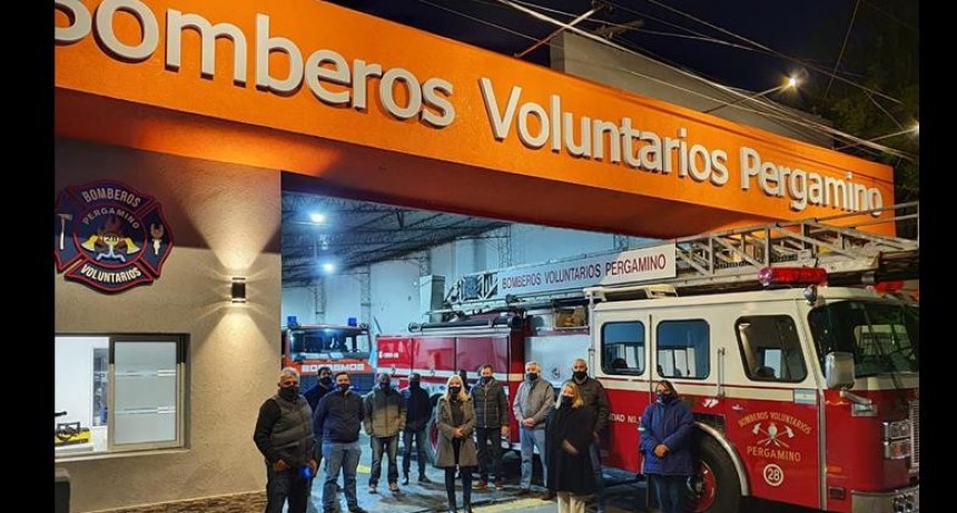 La Municipalidad de Pergamino entregará un subsidio de 6 millones de pesos a Bomberos Voluntarios
