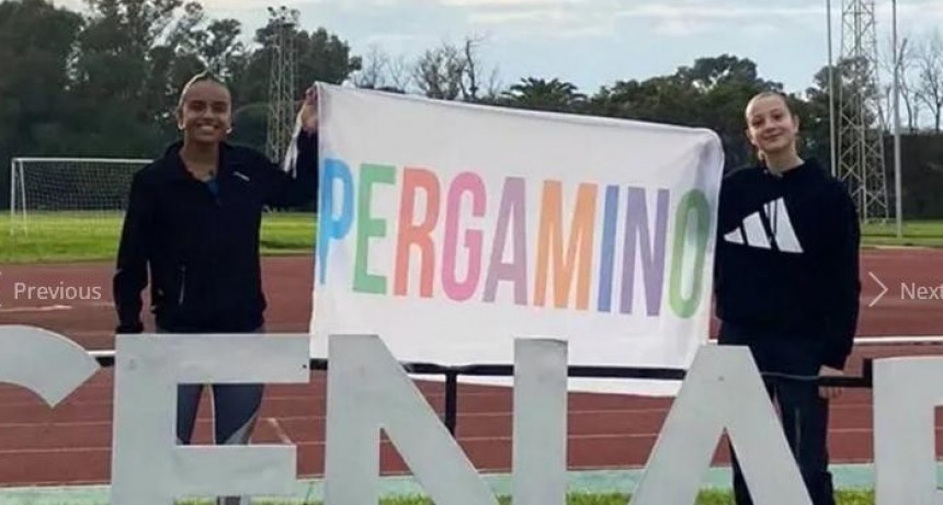 Morena Pugin y Sara Favre se destacaro en el Nacional U20 de atletismo