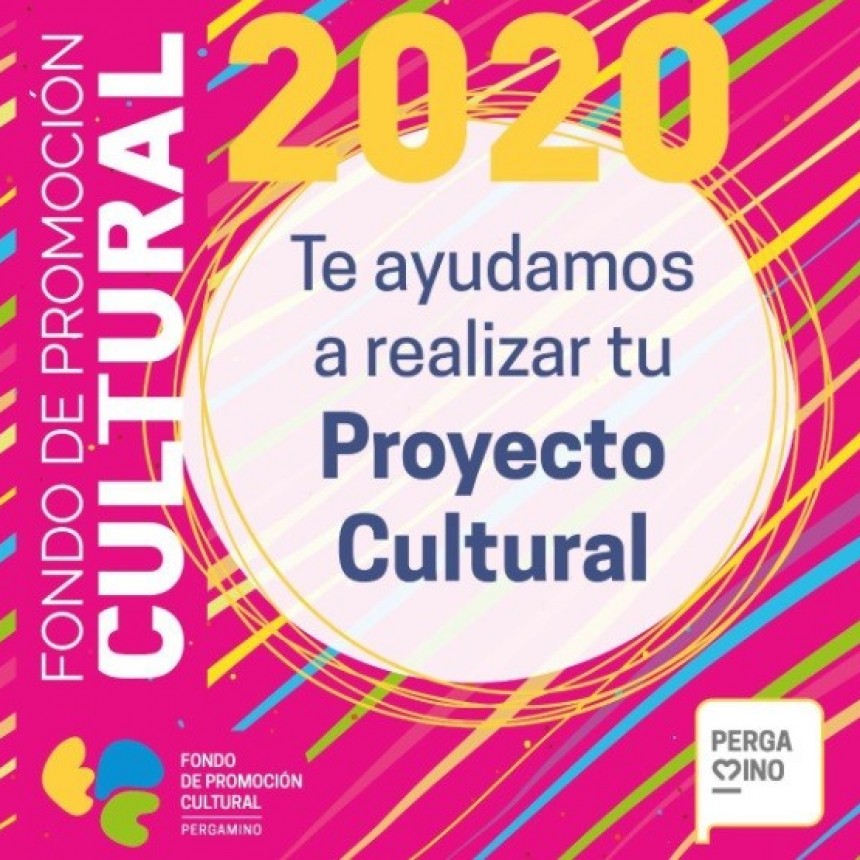 Ya podes presentar tu proyecto para el Fondo de Promoción Cultural 2020