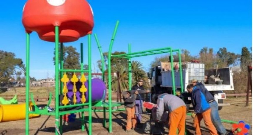 Nuevos juegos para el Parque Municipal  