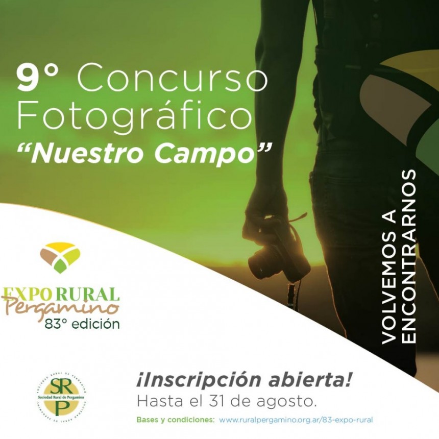 En el marco de la 83º Expo Rural Pergamino, se lanza la 9º edición del Concurso Fotográfico