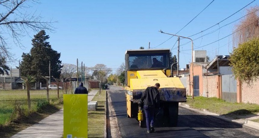 Viajantes se suma al Plan de Pavimentación