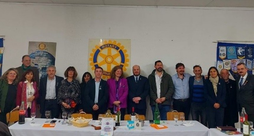 La gobernadora rotaria visitó los clubes de Pergamino