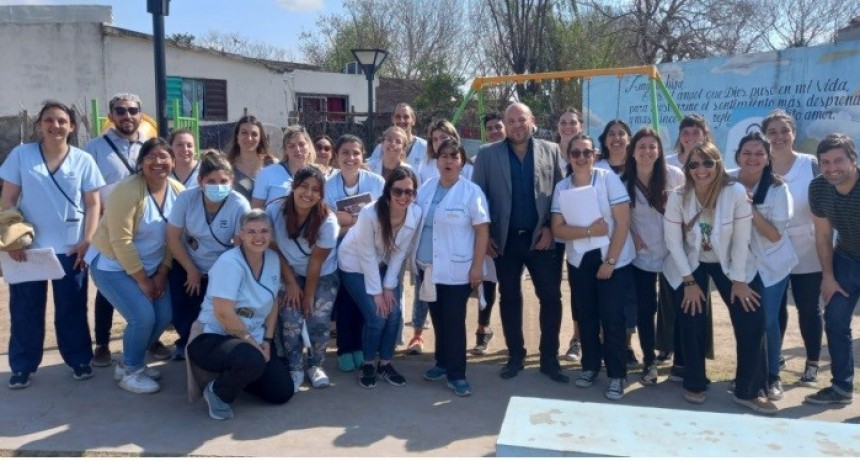 Desarrollo Social y Salud realizaron un relevamiento en el Barrio 12 de Octubre