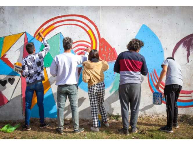 Taller con jóvenes de Envión en busca de nuevos sentidos