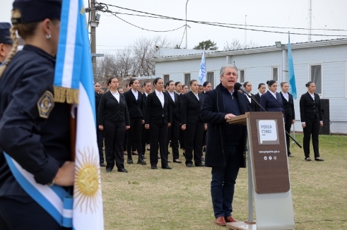 Se inauguró la Escuela de Policía en Pergamino