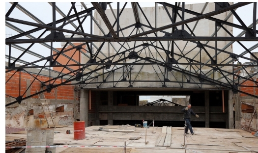 Avanzan las obras del Teatro San Martín
