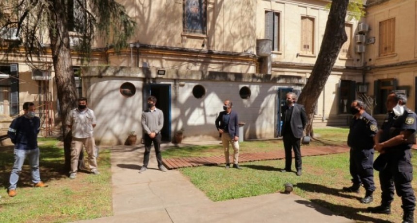 Intenso operativo en los espacios verdes de la ciudad