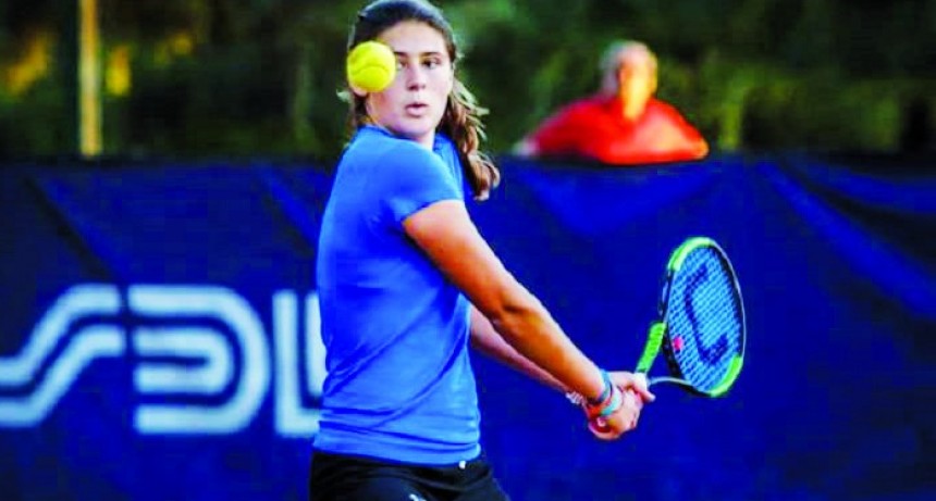 Julia Riera tuvo un muy buen torneo en Marbella