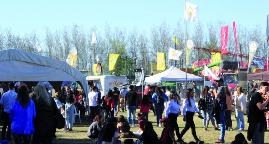 La exposición de La Rural recibió un muy buen marco de público