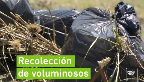 Cronograma de recolección de voluminosos para el mes de septiembre