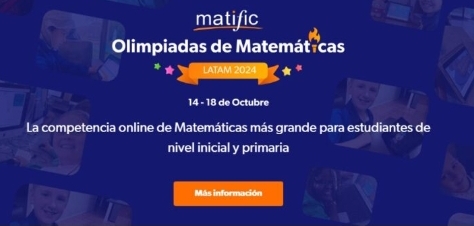 Vuelven las Olimpiadas de Matemáticas Matific entre el 14 y 18 de octubre