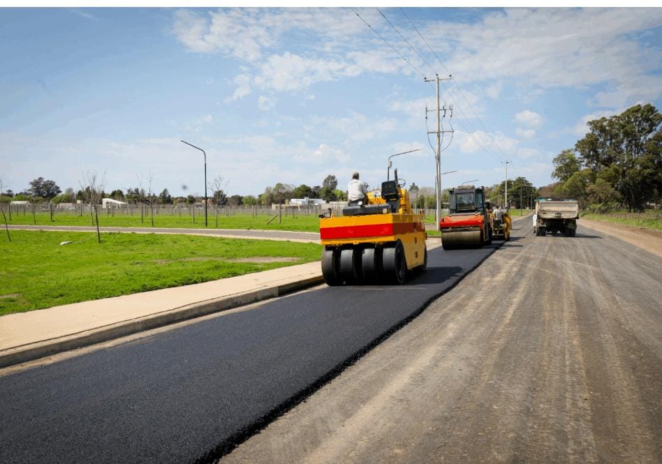 Pavimentación en la Av. De la Cruz Gorordo: una obra clave para la transitabilidad