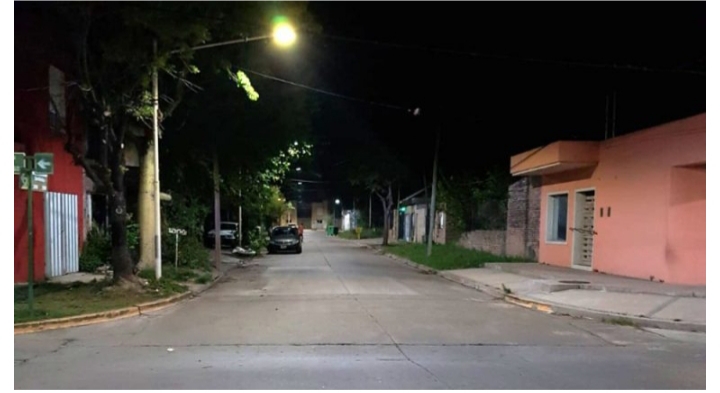 Más luminarias LED para el Barrio Centenario